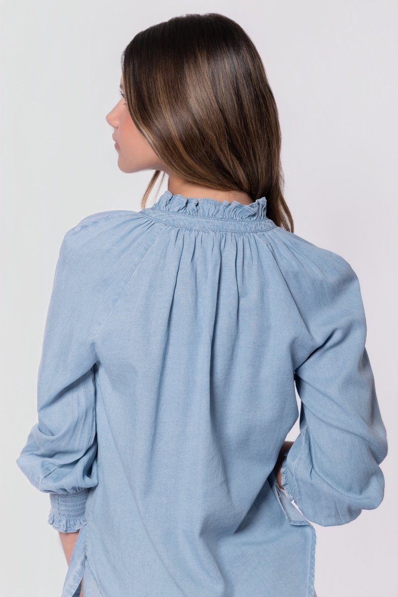 Elia Top (Chambray)