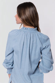 Elia Top (Chambray)