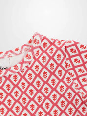 Diamond Flower T-Shirt - Short Sleeve