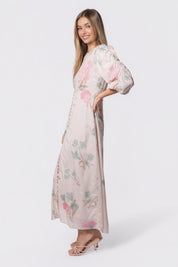 Patricia Dress (Green Pink)