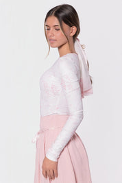 Leni Top (White/Pink)