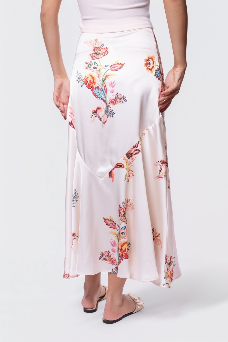 Rachel Skirt (Ivory Pattern)
