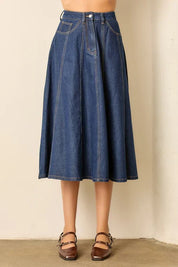 Greta Denim Skirt