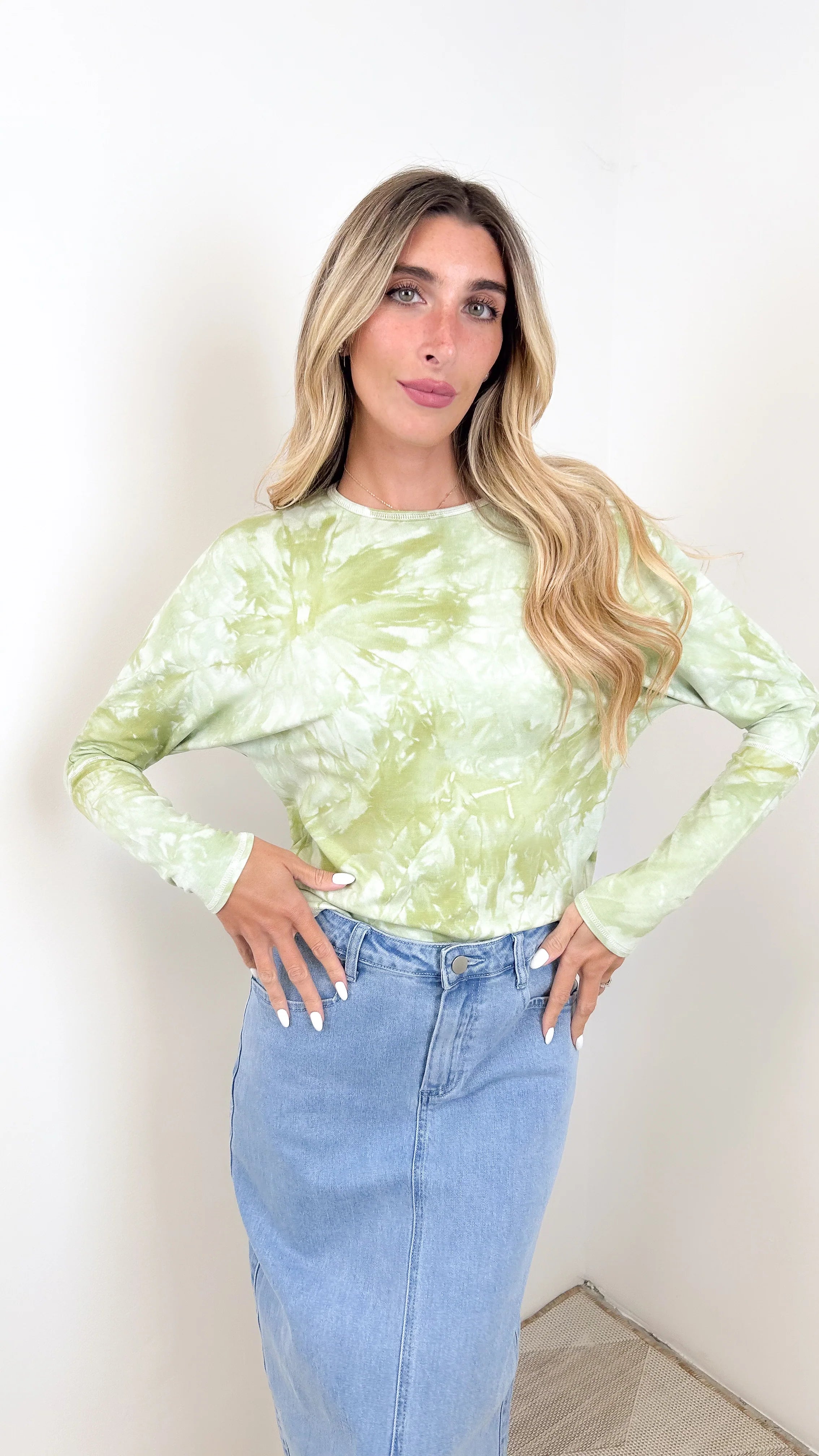 Tie Dye Dolman Tee
