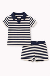 Navy Collard Set