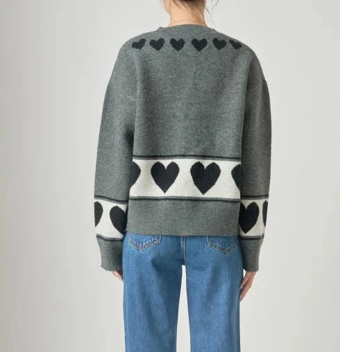 Cherie Heart Cardigan