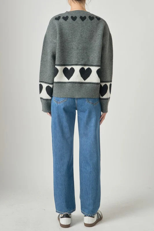 Cherie Heart Cardigan