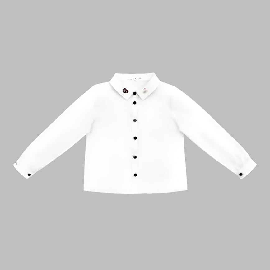Girls White Shirt
