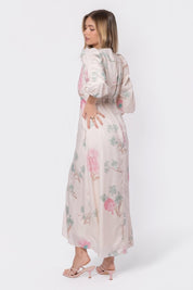 Patricia Dress (Green Pink)