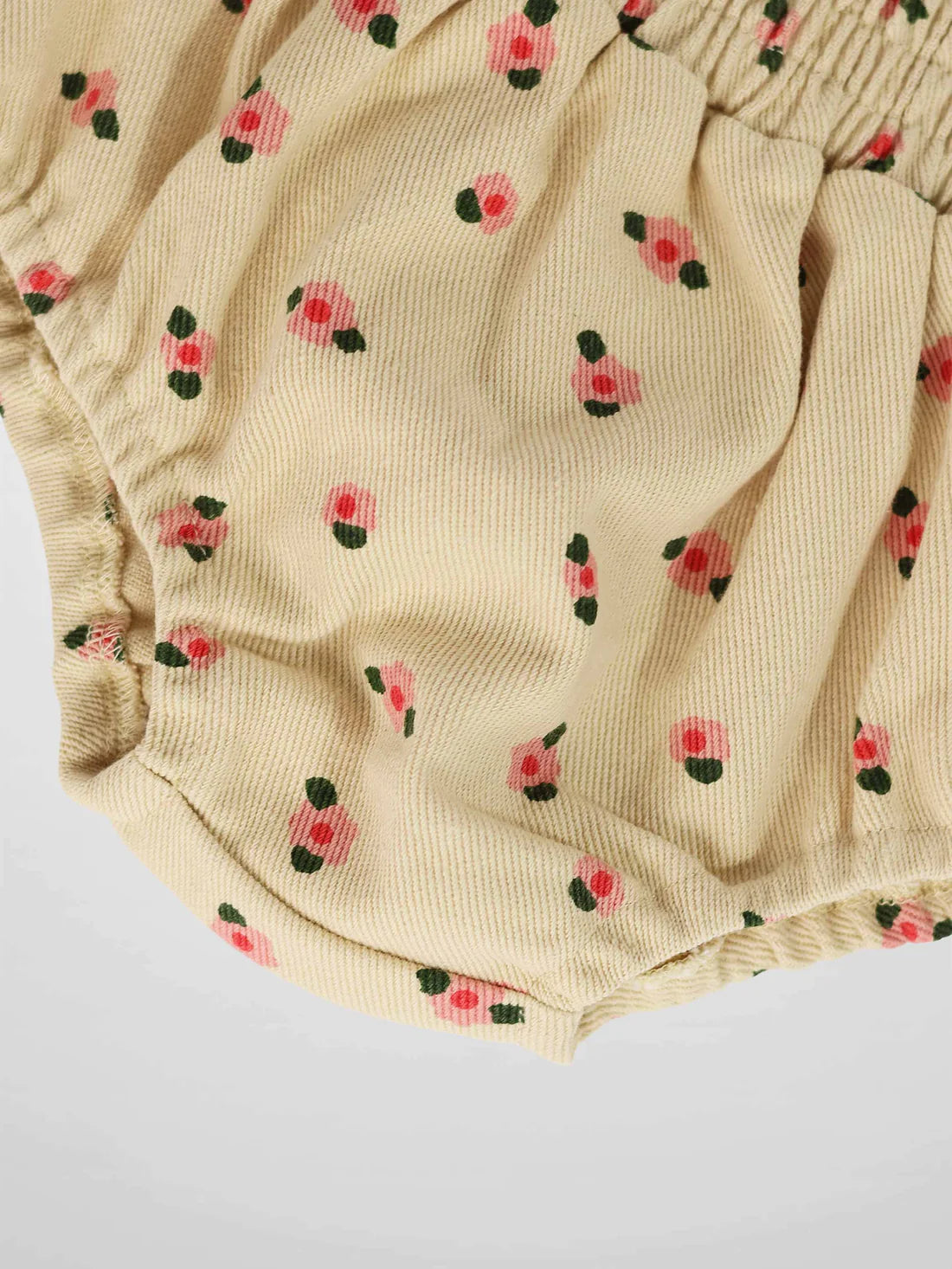 Tan Floral Bloomers