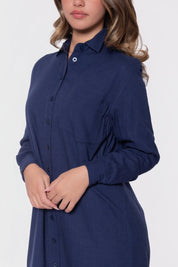 Bonnie Dress 49" (Navy)