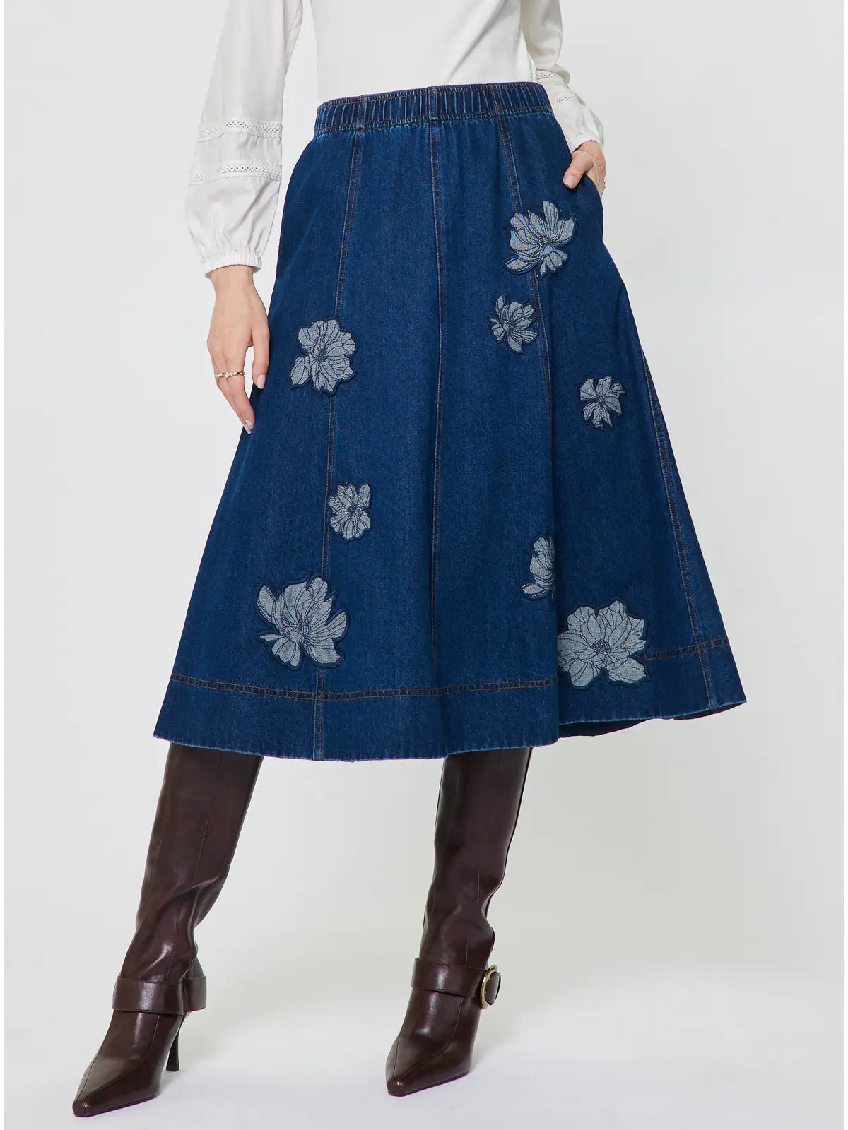 Bowie Denim Skirt