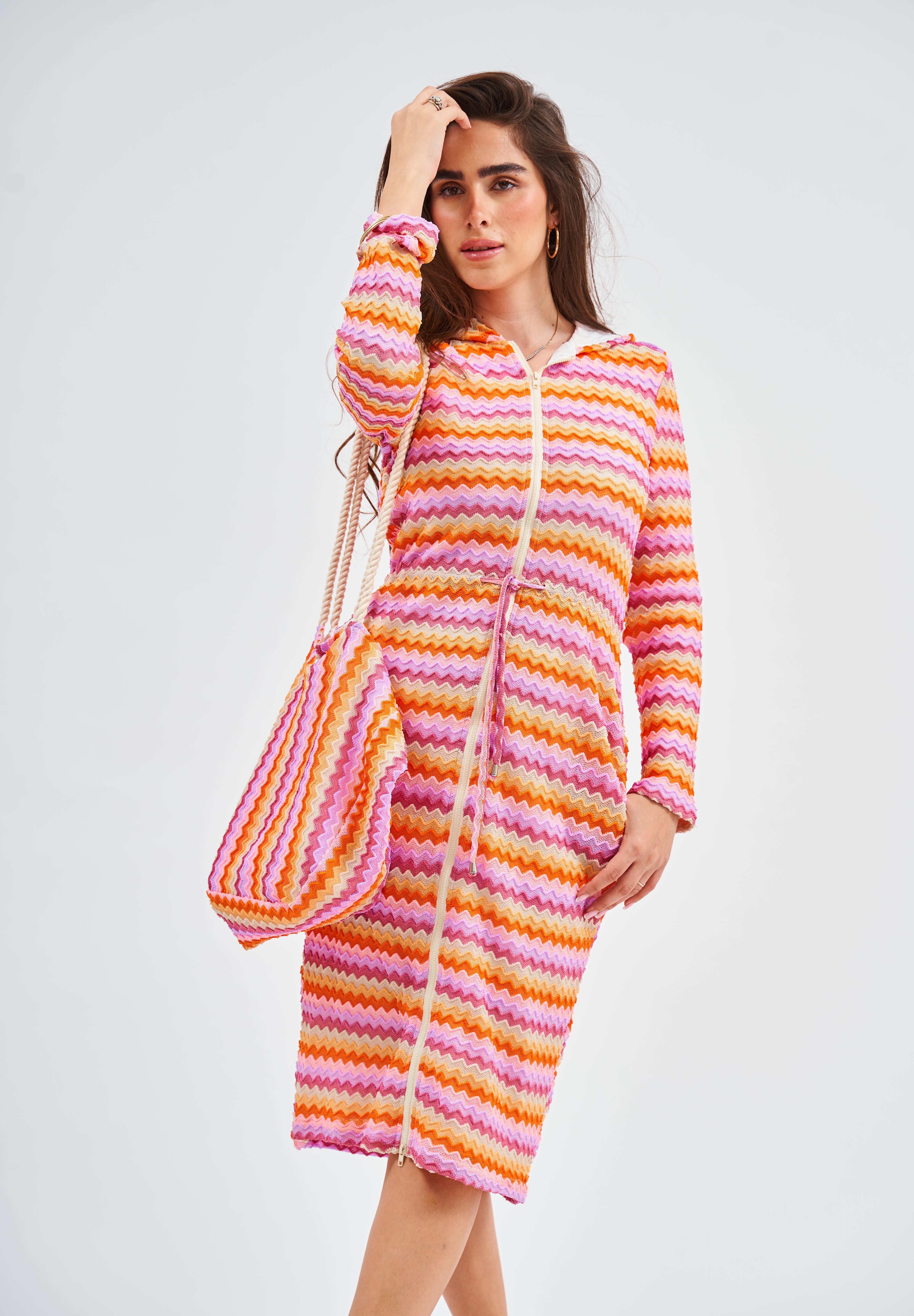 Sunset Chevron Bag