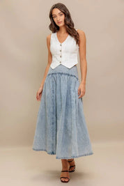 Clarissa Denim Skirt