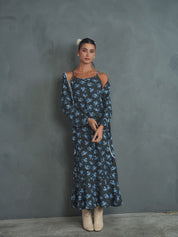 Ruffle Slip Dress