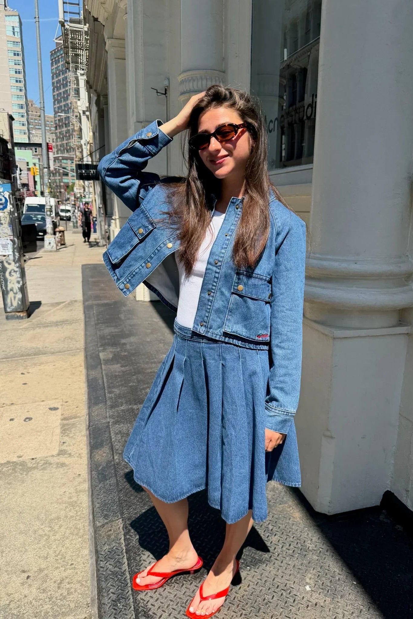 Crosby Denim Skirt