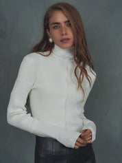Knit Rib Cardigan