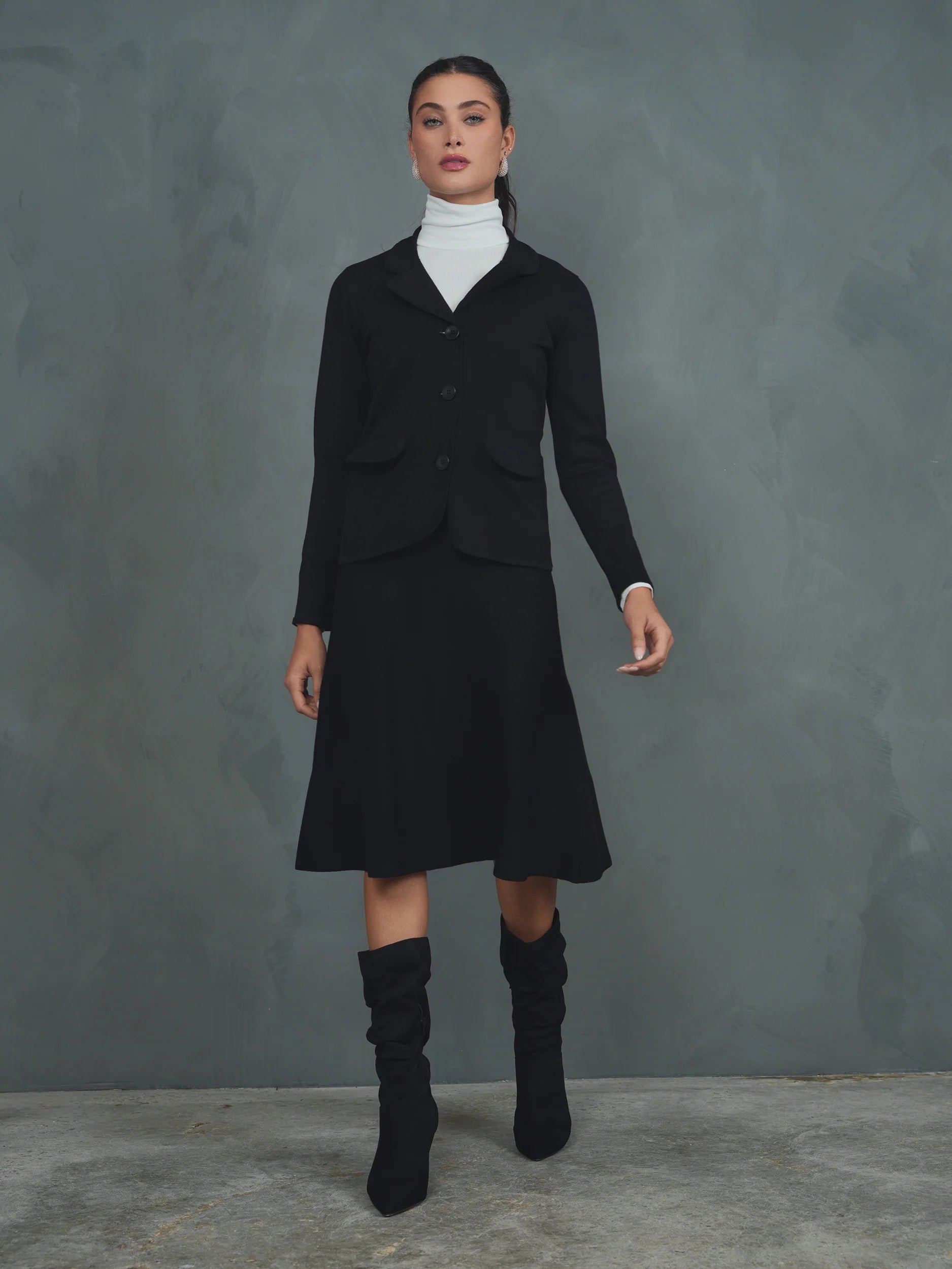 Knit Basic Skirt 26"