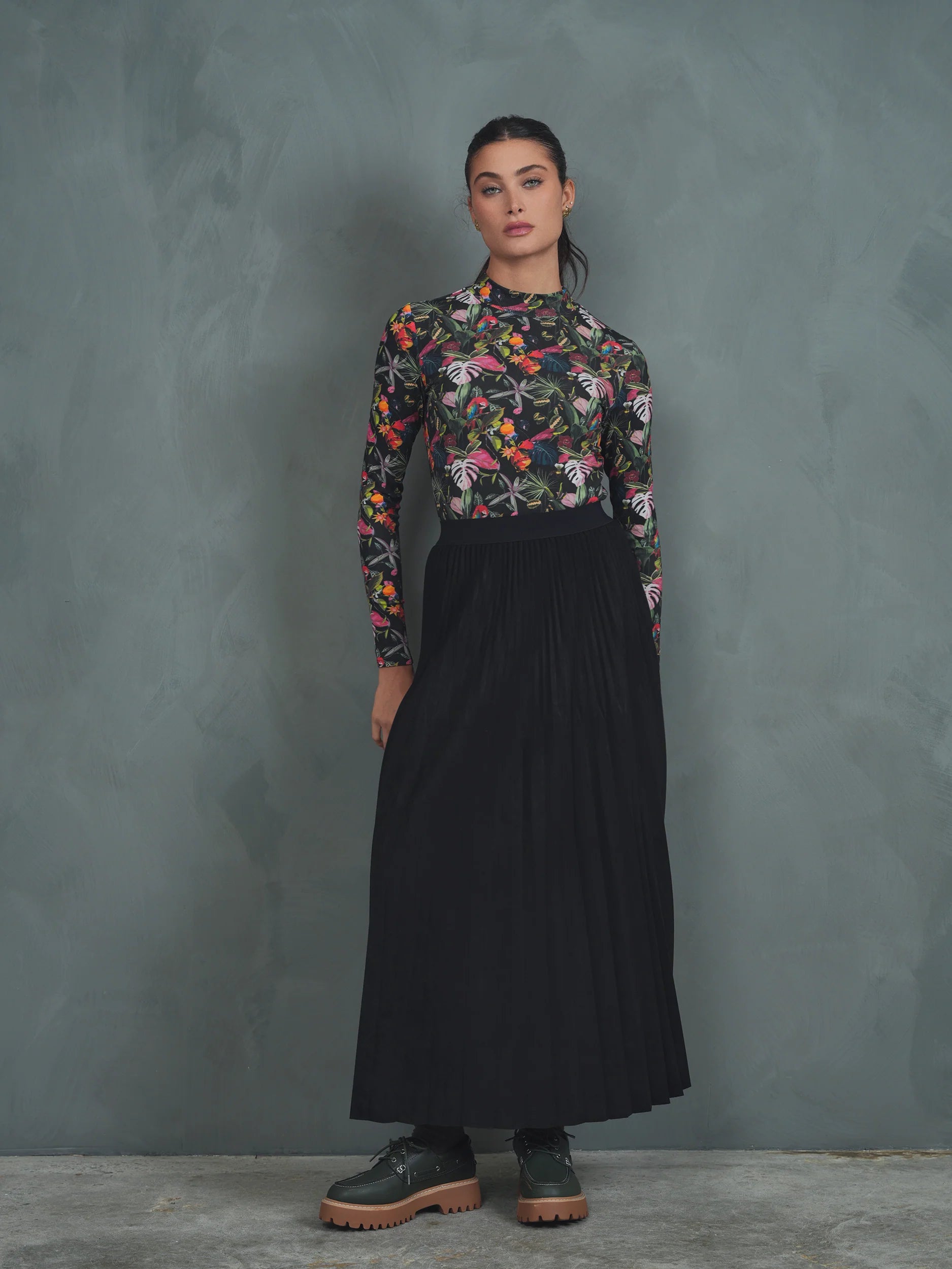 Suede Skirt