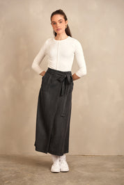 Wrap Tie Skirt