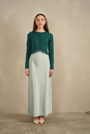 Combination Knit Dress