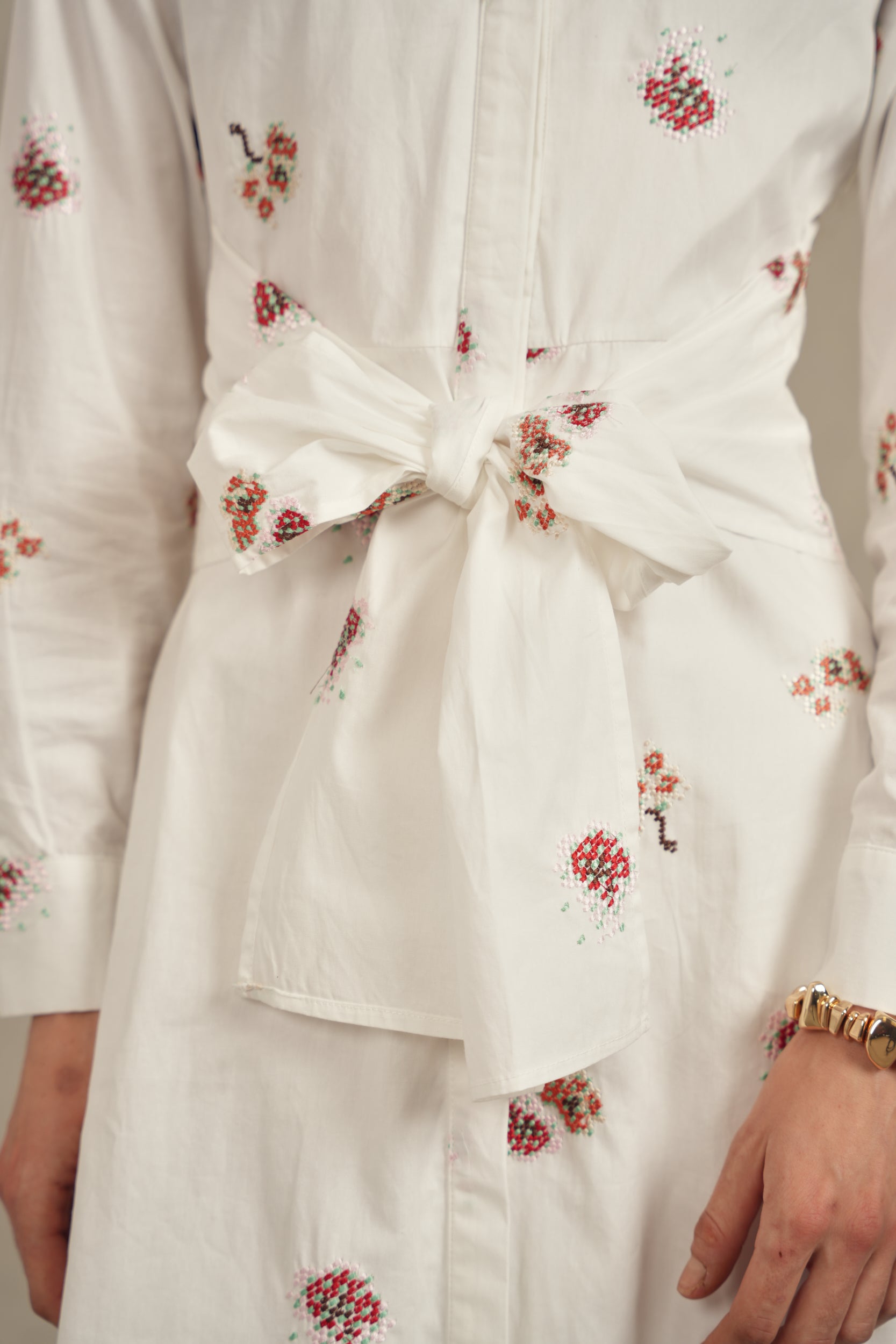 Tie Waist Maxi Dress