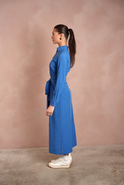 Tie-Front Shirt Dress