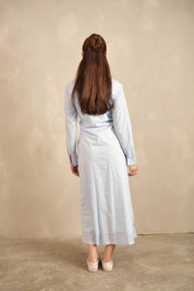 Tie-Front Shirt Dress