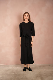 Tie T-Shirt Dress