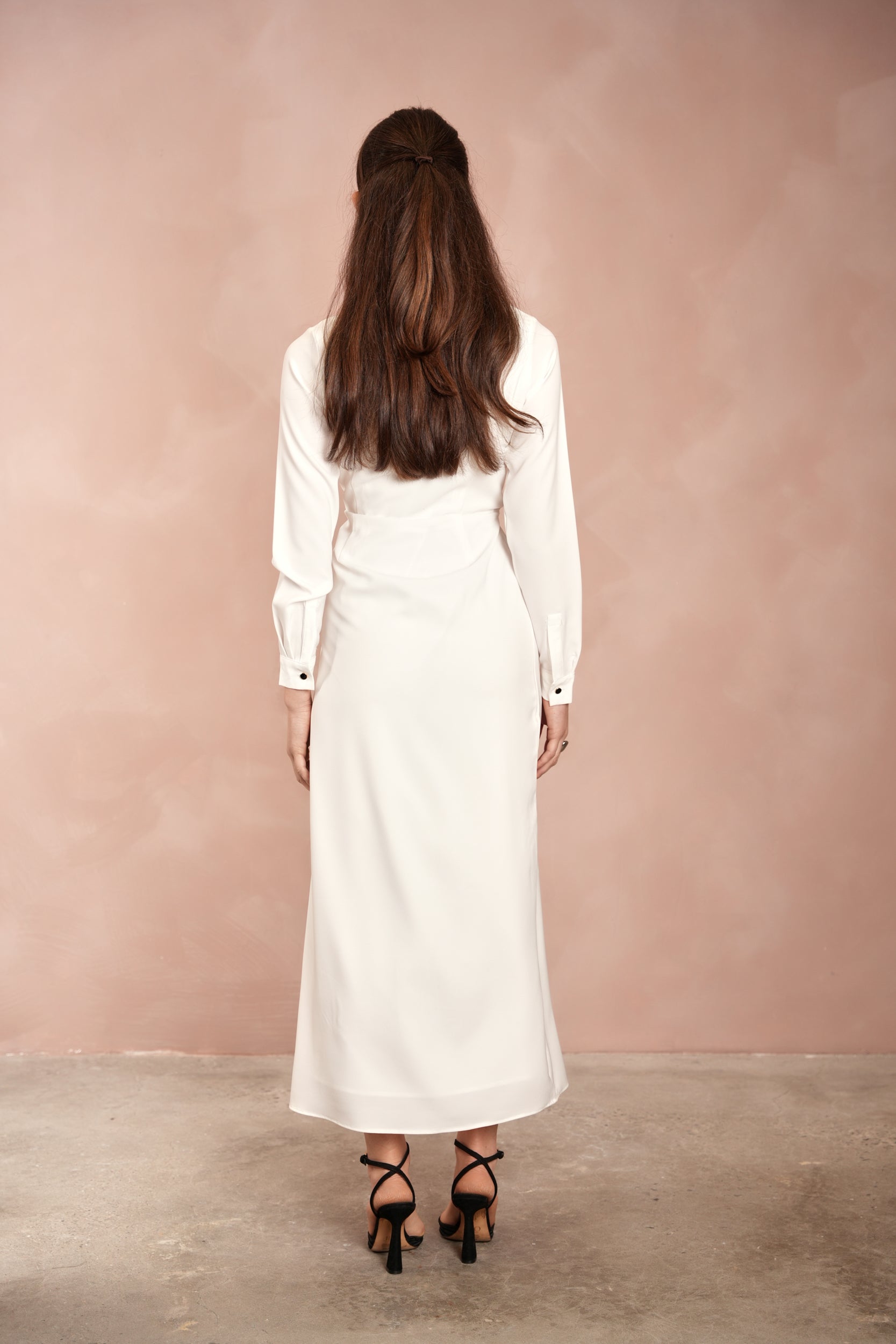 Belted Wrap Shirtdress