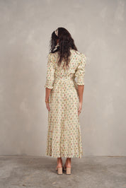 Pleated Maxi Dress
