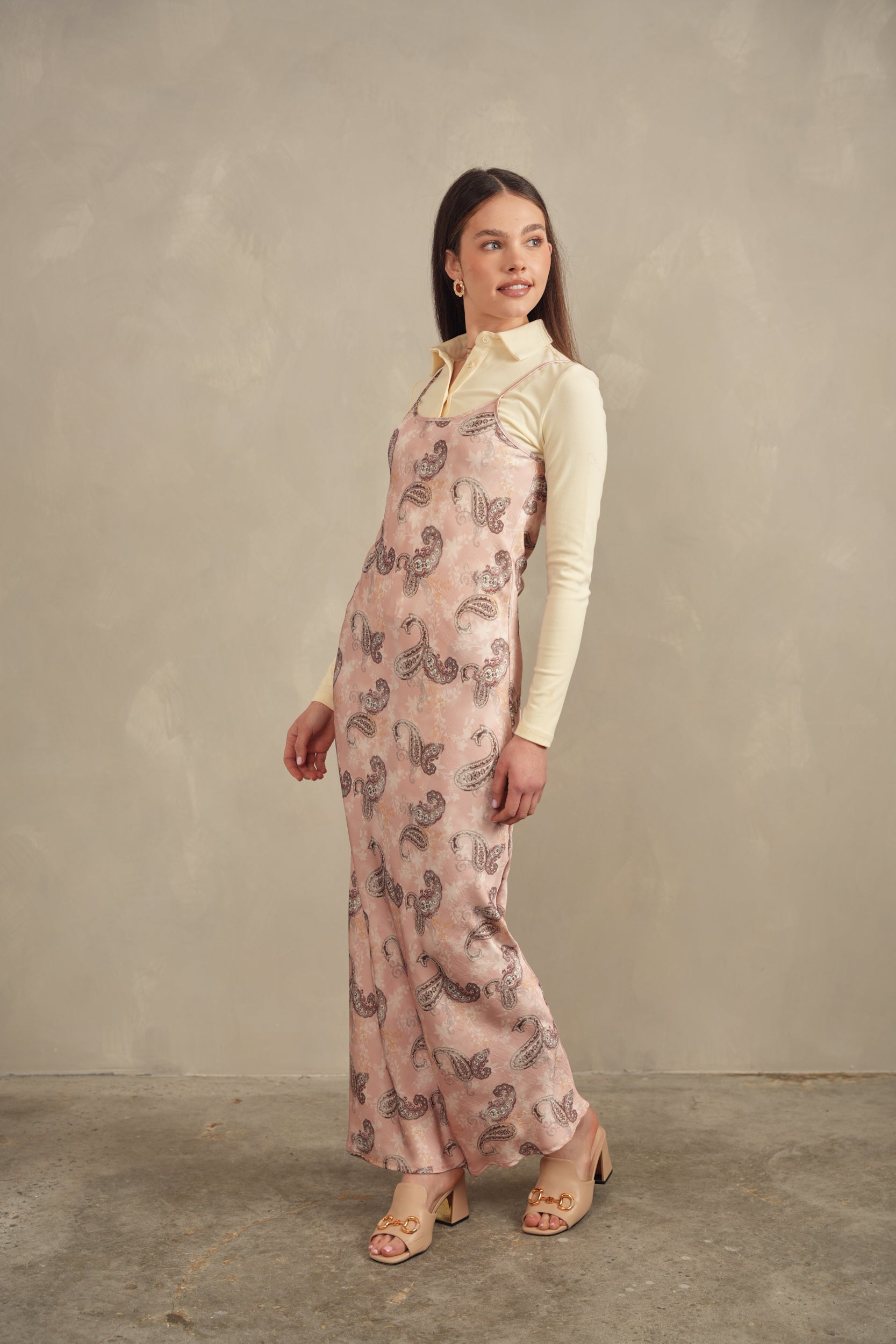 Print Slip Dress