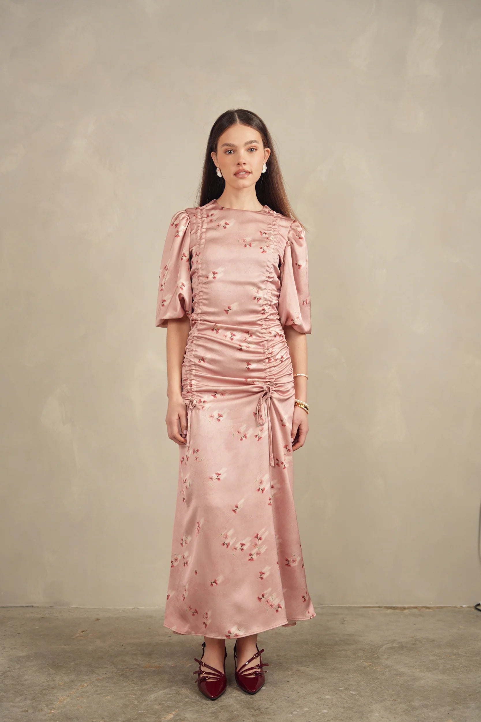 Double Ruched Dress