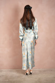Printed Slip Skirt