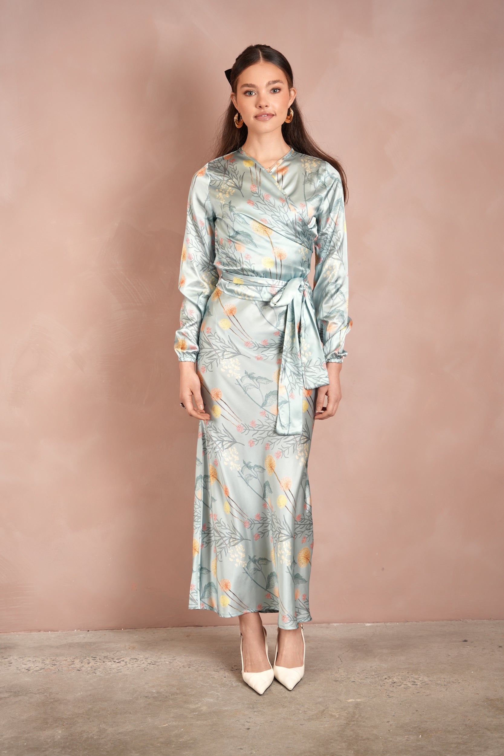 Printed Slip Skirt