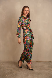 Printed Slip Skirt