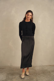 Round Neck Slip Dress