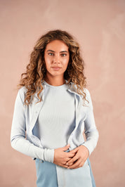 Pointelle Cardigan and Tank