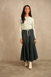 Tencel Panel Skirt