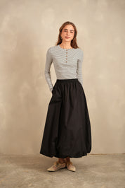Bubble Hem Skirt