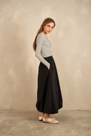 Bubble Hem Skirt