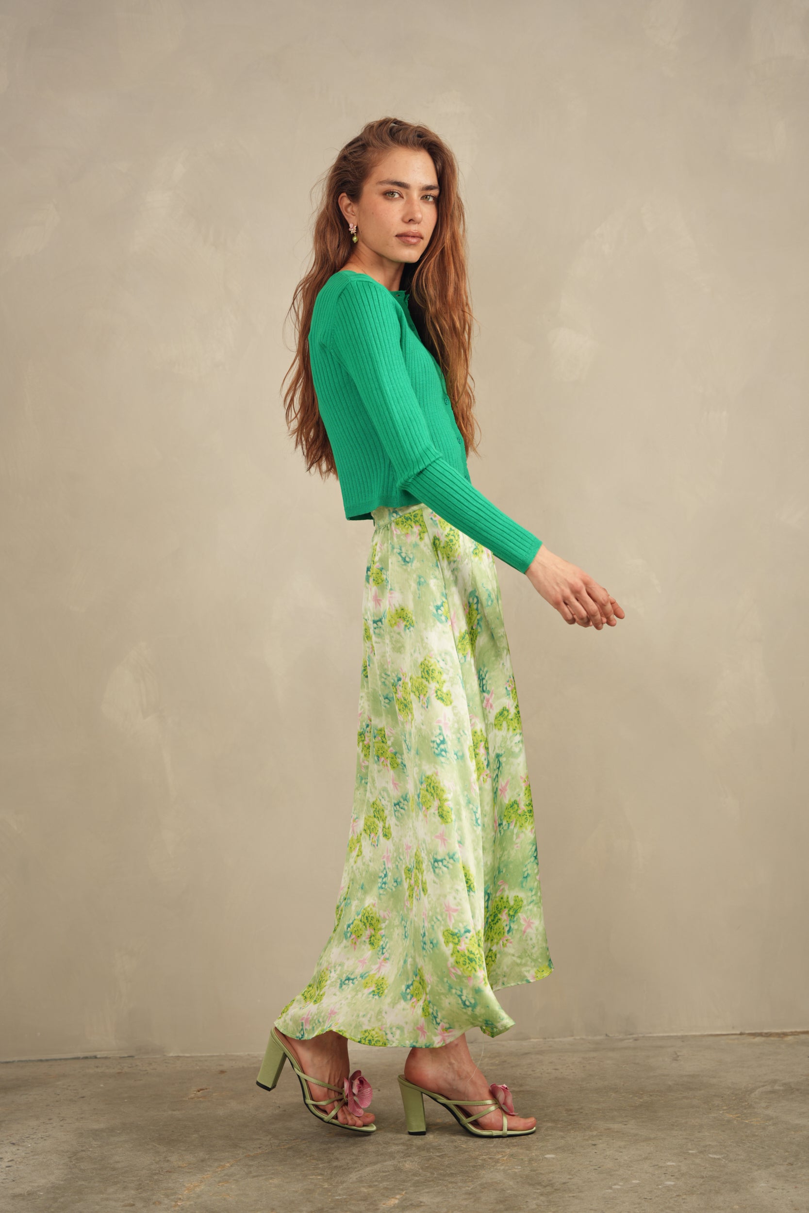 Flowy High-Low Skirt