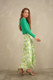 Flowy High-Low Skirt