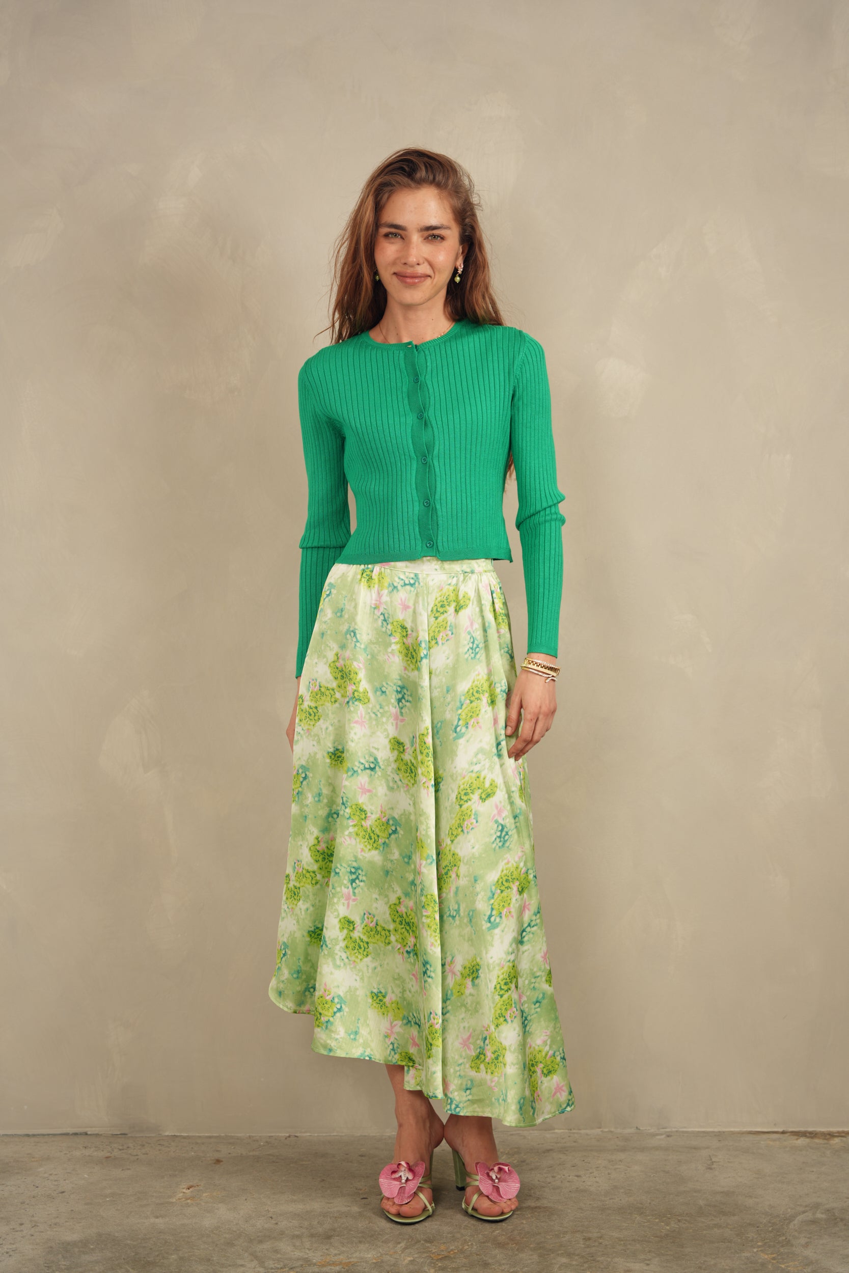 Flowy High-Low Skirt