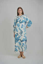 LIORA DRESS (AZURE BLOOM)