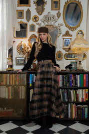 Mira Plaid Dress