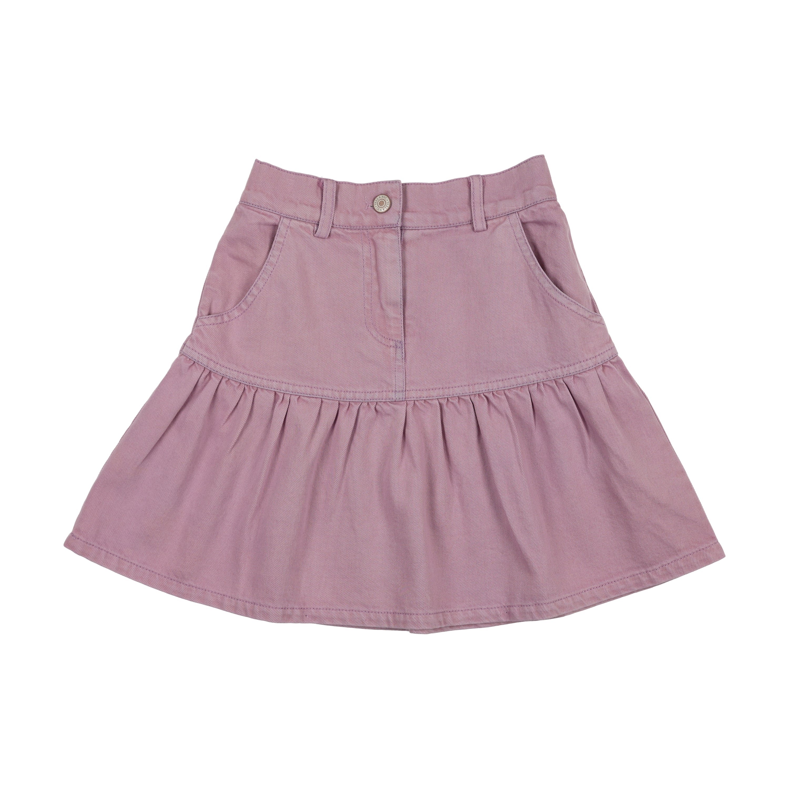 Teela Lavander Denim Skirt