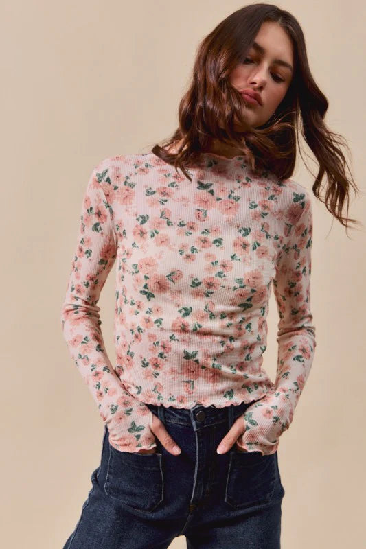 Magnolia Floral Top