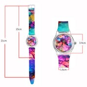 Ovvel Girls Analog Watch for kids – Color Burst