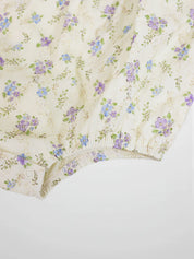 Ivory Flower Romper
